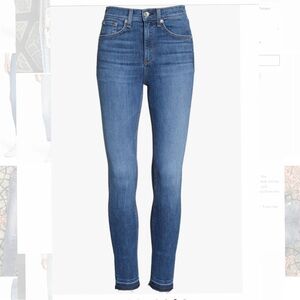 RAG & BONE High Waist Skinny Jeans size 24